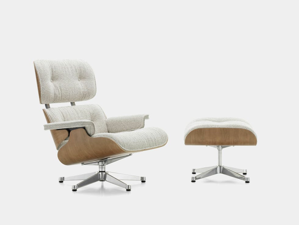 Eames Lounge Chair & Ottoman, Nubia Fabric image