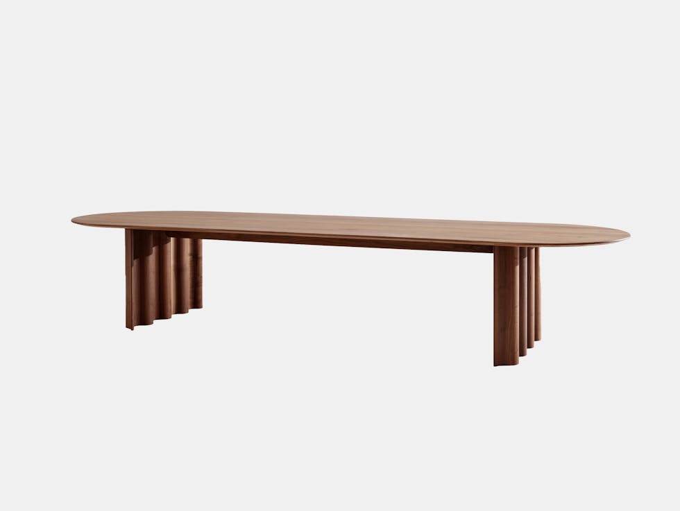 Curtain Table, Semicircle image